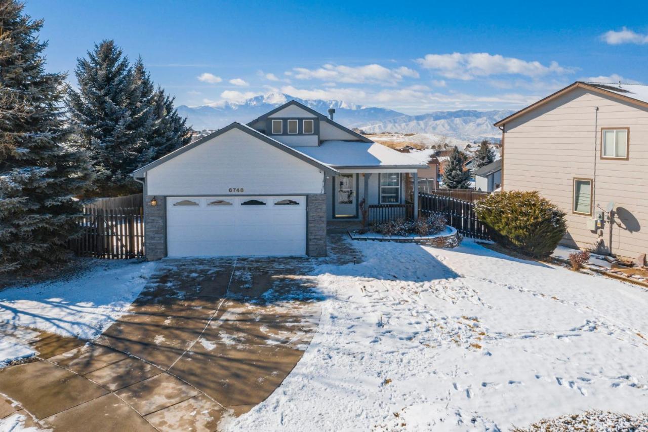 Cozy 4Br House With Peak Views In Colorado Springs Villa Dış mekan fotoğraf
