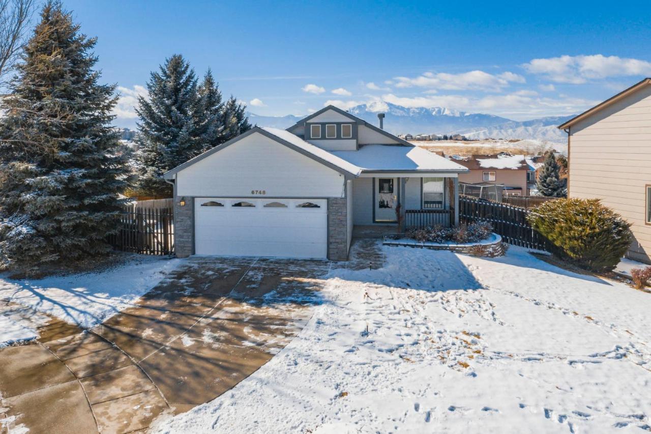 Cozy 4Br House With Peak Views In Colorado Springs Villa Dış mekan fotoğraf