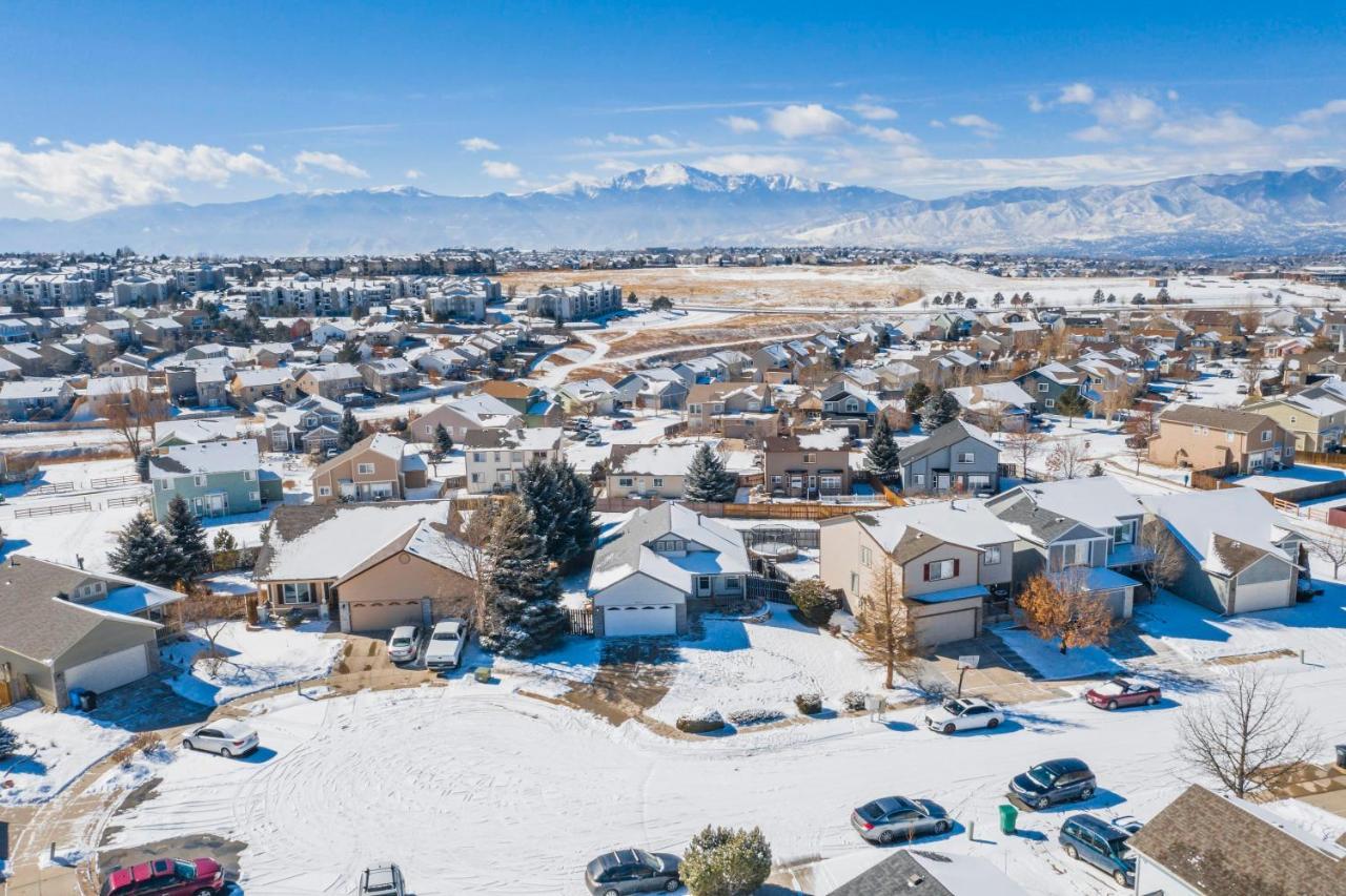 Cozy 4Br House With Peak Views In Colorado Springs Villa Dış mekan fotoğraf