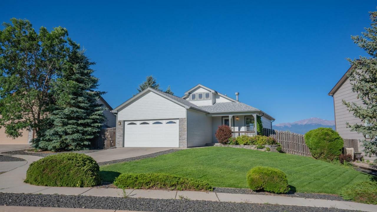 Cozy 4Br House With Peak Views In Colorado Springs Villa Dış mekan fotoğraf